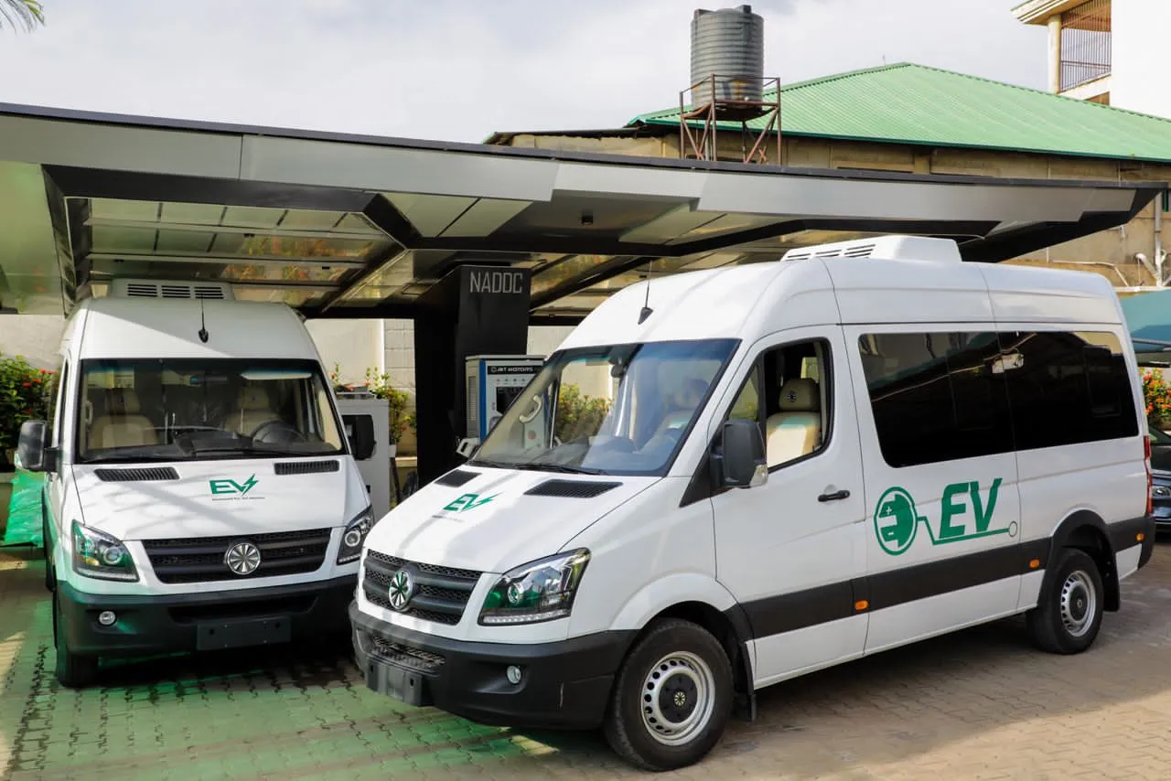 JET Motors presents Nigeria built 14-seater electric buses at NADDC